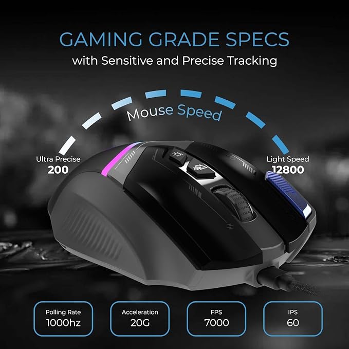 EvoFox Blaze Programmable Gaming Mouse