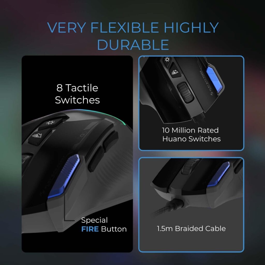 EvoFox Blaze Programmable Gaming Mouse