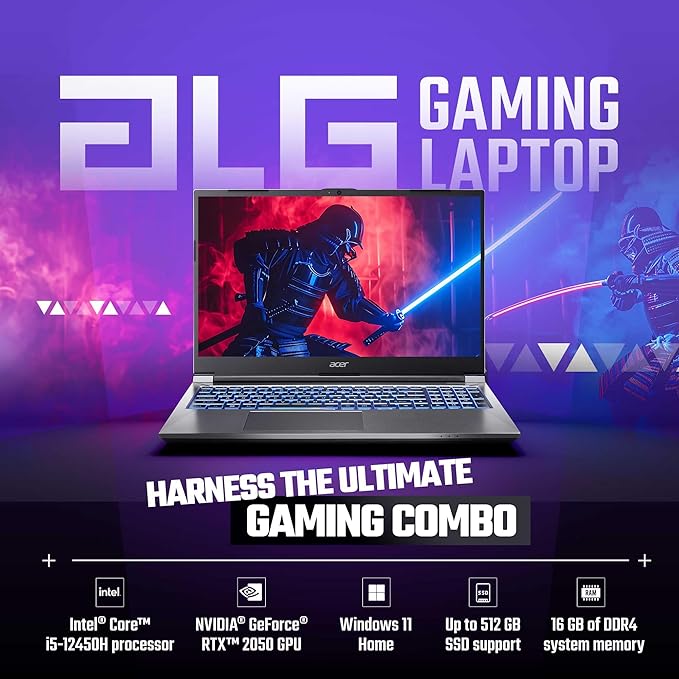 Acer ALG 12th Gen Intel Core i5 Gaming Laptop